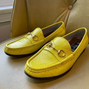 Gucci Patent Horsebit Loafers